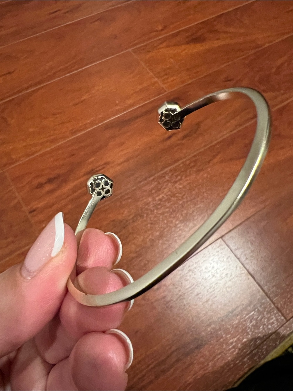 Kendra Scot Cuff Bracelet with Blue Gemstones - Picture 5 of 6